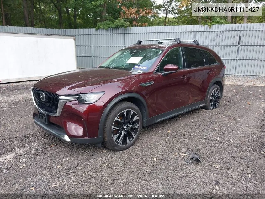 2024 Mazda Cx-90 Phev Premium VIN: JM3KKDHA6R1110427 Lot: 40415344