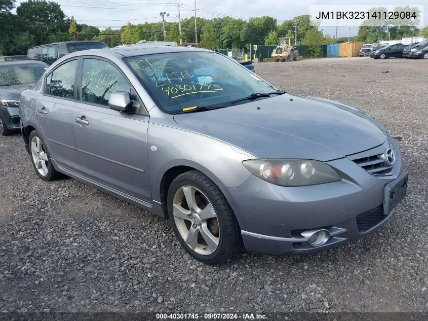 2004 Mazda Mazda3 S VIN: JM1BK323141129084 Lot: 40301745