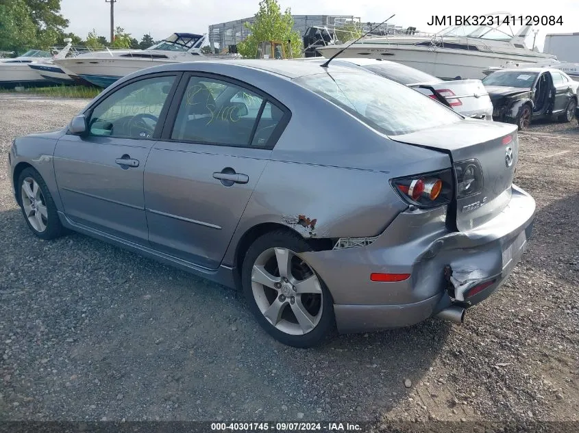 2004 Mazda Mazda3 S VIN: JM1BK323141129084 Lot: 40301745