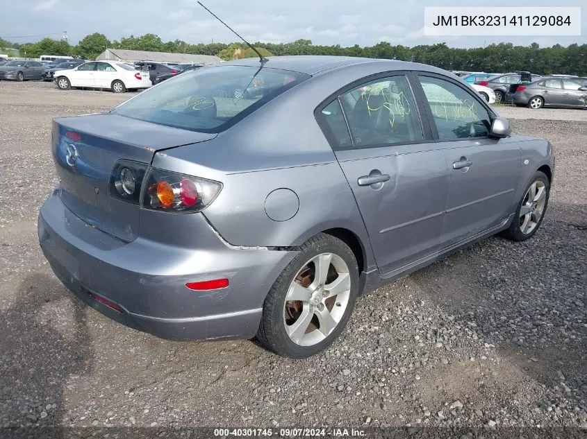 2004 Mazda Mazda3 S VIN: JM1BK323141129084 Lot: 40301745