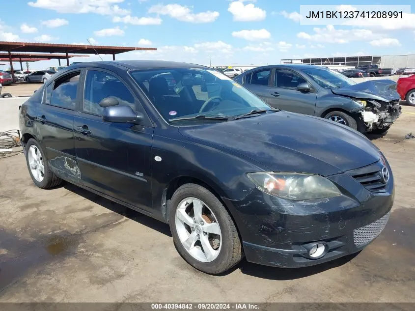 2004 Mazda Mazda3 S VIN: JM1BK123741208991 Lot: 40394842