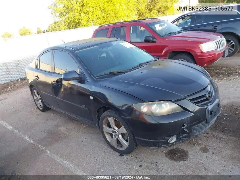 2005 Mazda Mazda3 S VIN: JM1BK323851305677 Lot: 40395621