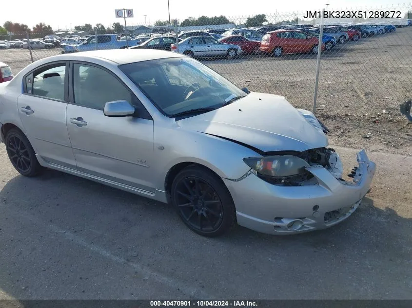 2005 Mazda Mazda3 S VIN: JM1BK323X51289272 Lot: 40470901