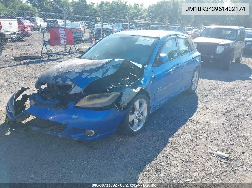 JM1BK343961402174 2006 Mazda Mazda3 S Touring