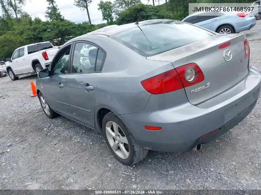 JM1BK32F861468597 2006 Mazda 3 I