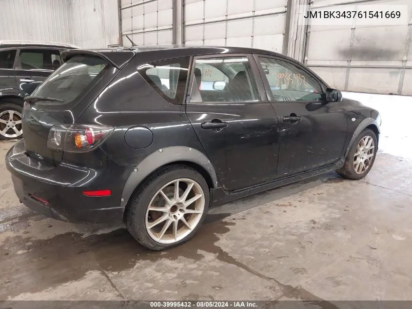 JM1BK343761541669 2006 Mazda Mazda3 S Touring