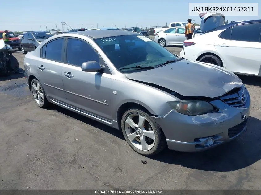 2006 Mazda Mazda3 S Touring VIN: JM1BK324X61457311 Lot: 40178116