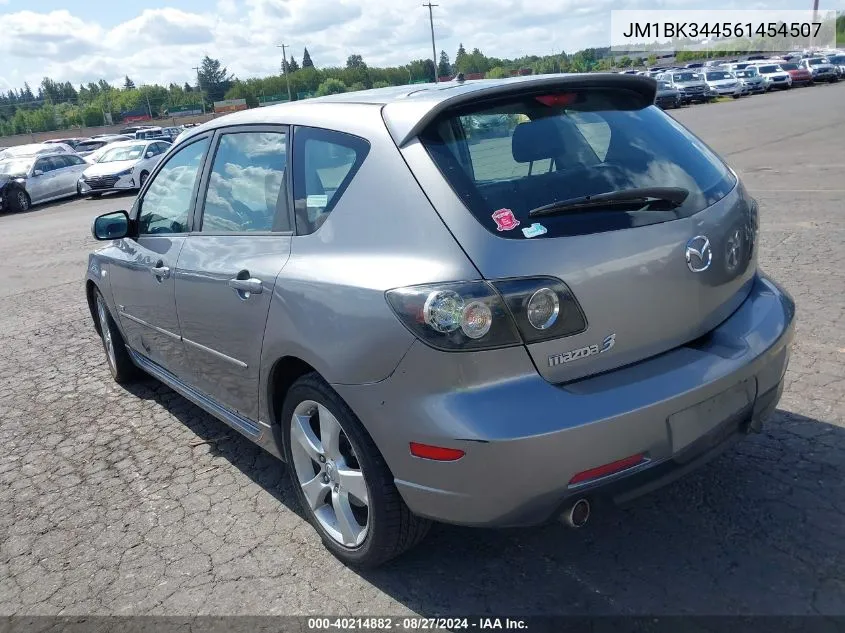 2006 Mazda Mazda3 S Grand Touring VIN: JM1BK344561454507 Lot: 40214882