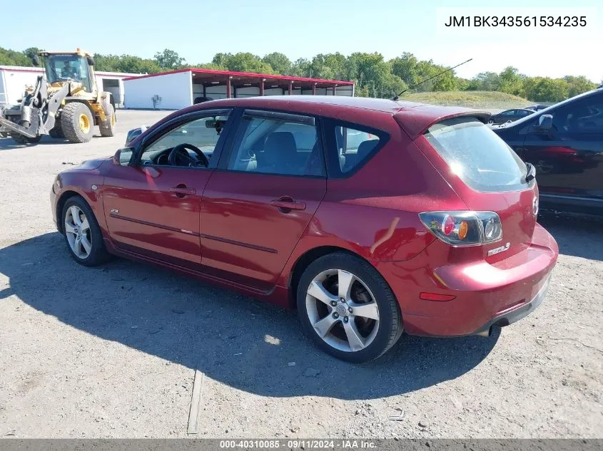 JM1BK343561534235 2006 Mazda Mazda3 Hatchback