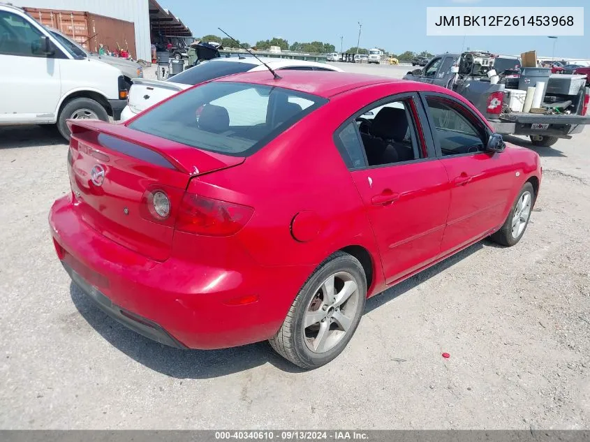 JM1BK12F261453968 2006 Mazda Mazda3 I