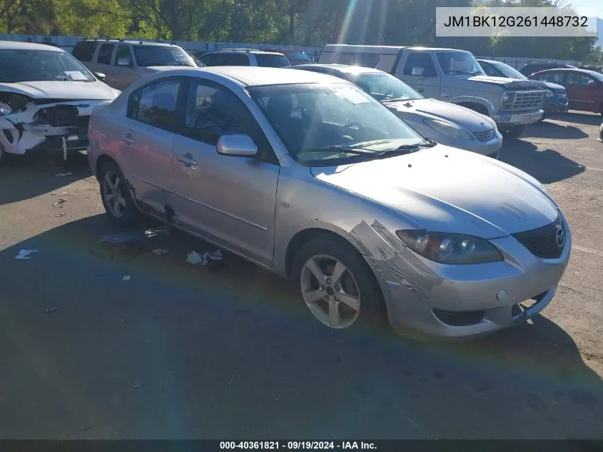 JM1BK12G261448732 2006 Mazda Mazda3 I