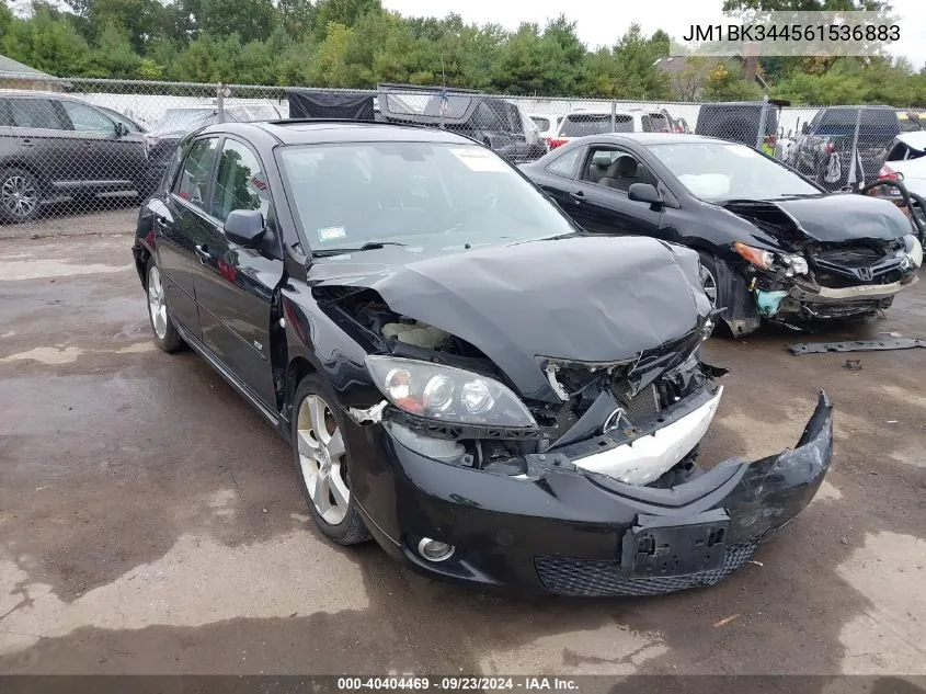 JM1BK344561536883 2006 Mazda Mazda3 S Grand Touring