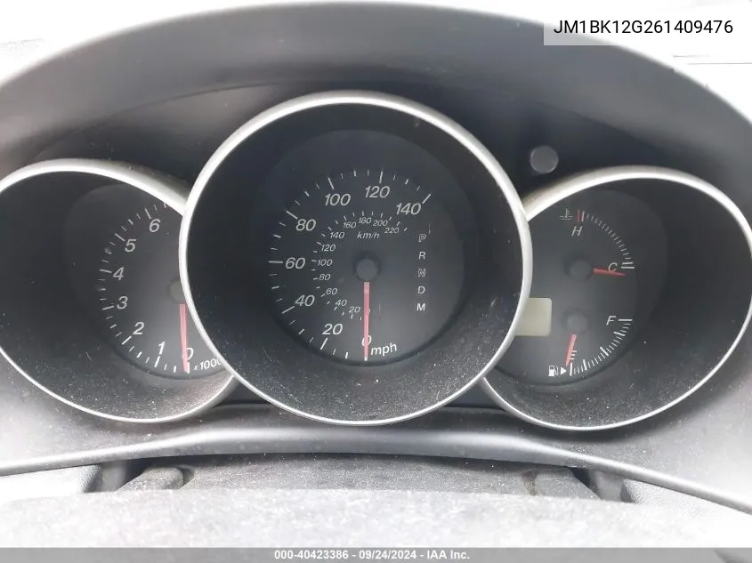 JM1BK12G261409476 2006 Mazda Mazda3 I