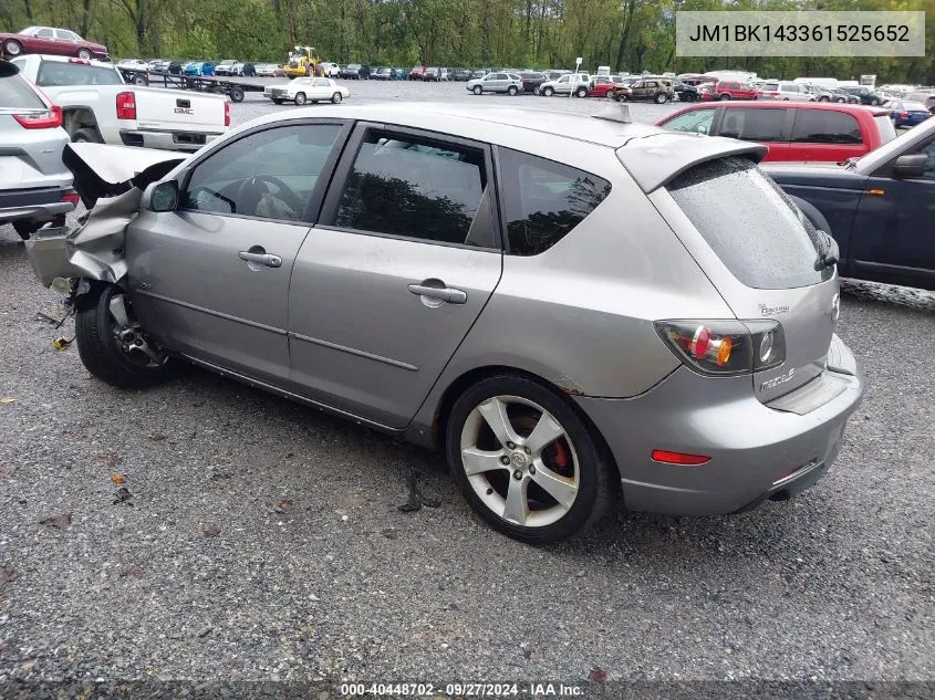 JM1BK143361525652 2006 Mazda 3 Hatchback