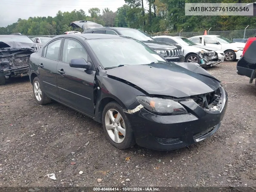 2006 Mazda Mazda3 I VIN: JM1BK32F761506546 Lot: 40466414