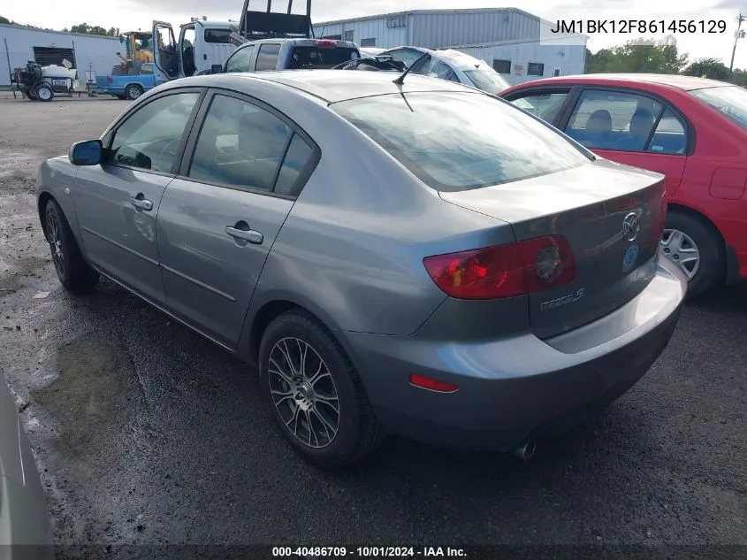 2006 Mazda Mazda3 I VIN: JM1BK12F861456129 Lot: 40486709