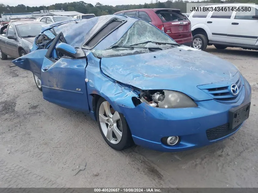 JM1BK343461456580 2006 Mazda 3 Hatchback