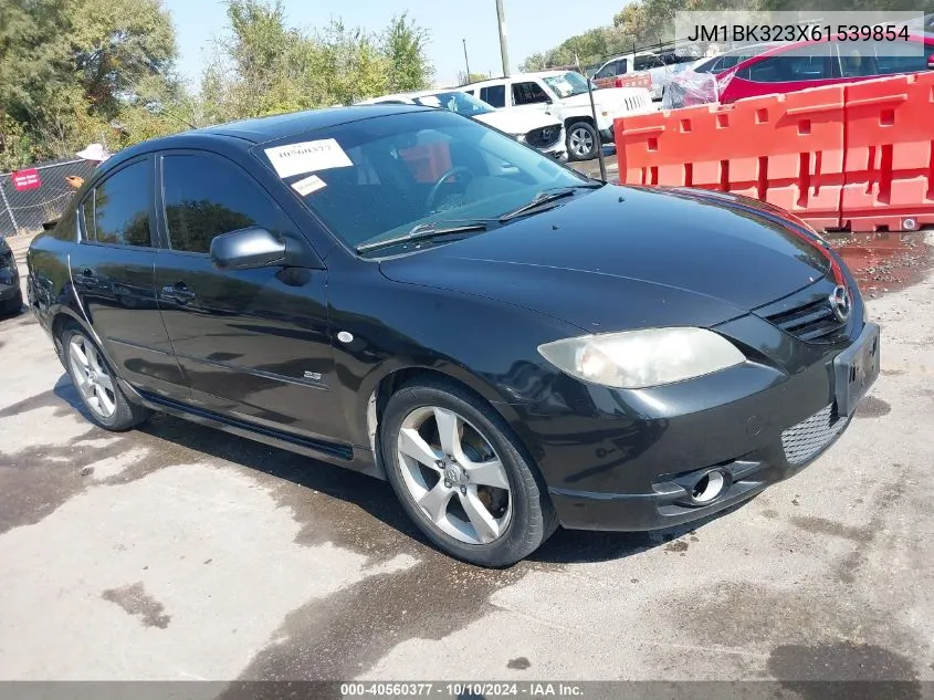 2006 Mazda Mazda3 S Touring VIN: JM1BK323X61539854 Lot: 40560377