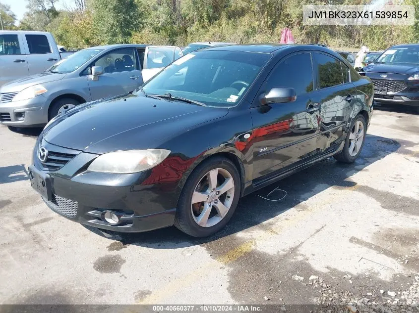 2006 Mazda Mazda3 S Touring VIN: JM1BK323X61539854 Lot: 40560377