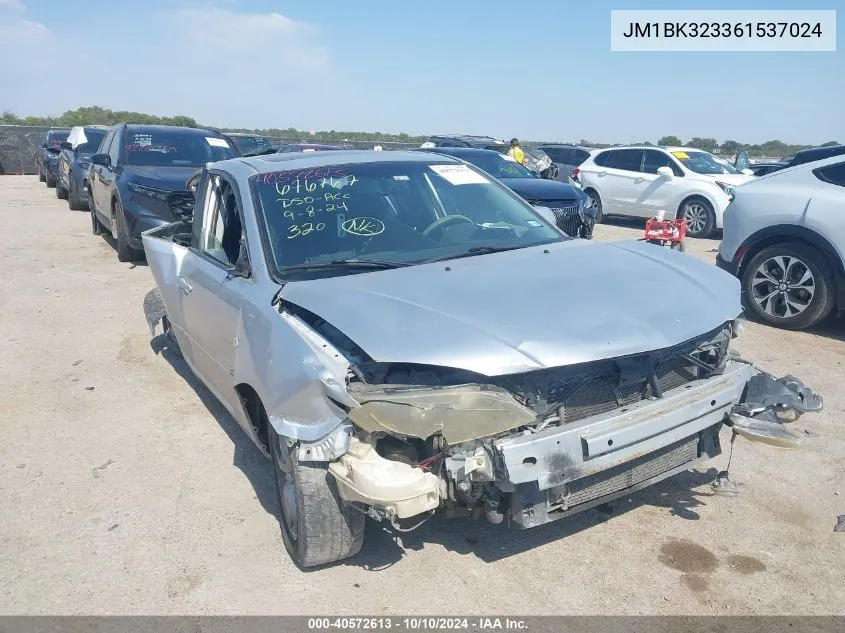 JM1BK323361537024 2006 Mazda Mazda3 S