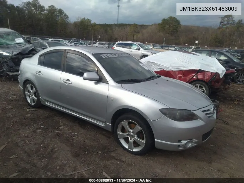 2006 Mazda Mazda3 S Touring VIN: JM1BK323X61483009 Lot: 40782813