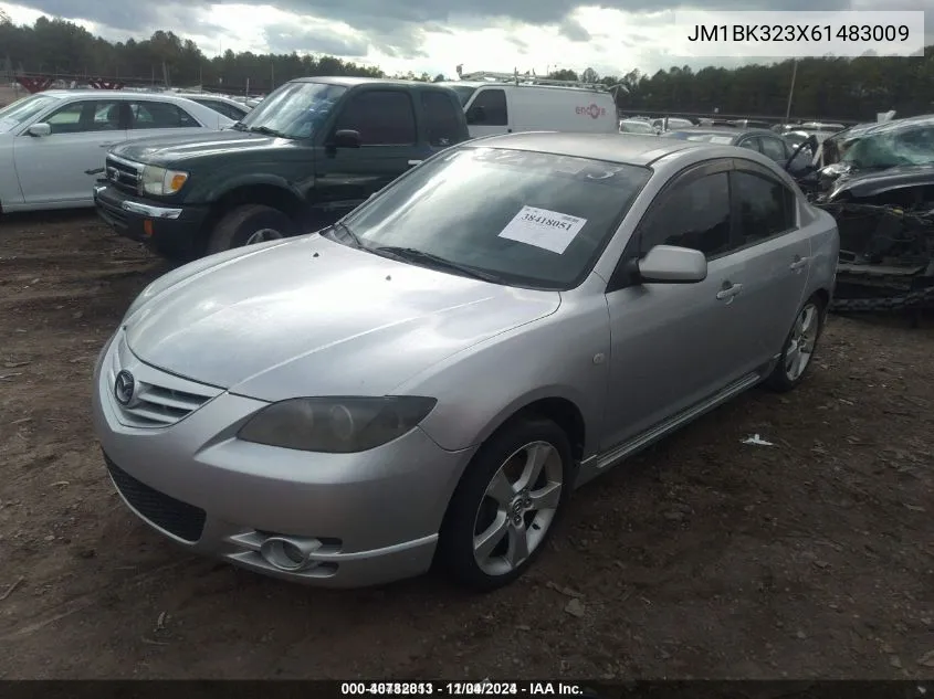 2006 Mazda Mazda3 S Touring VIN: JM1BK323X61483009 Lot: 40782813