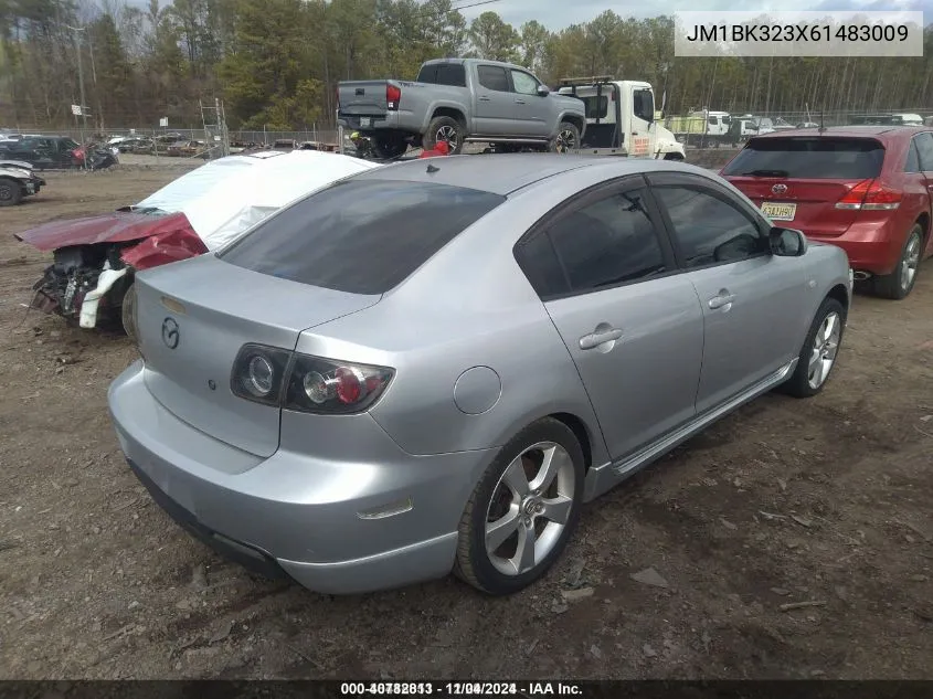 2006 Mazda Mazda3 S Touring VIN: JM1BK323X61483009 Lot: 40782813