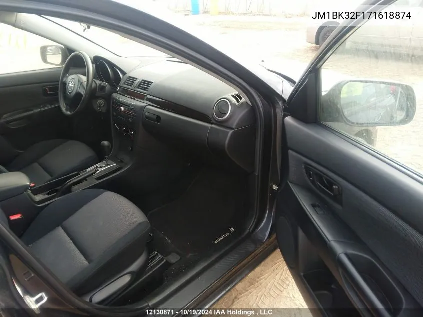 JM1BK32F171618874 2007 Mazda 3 I