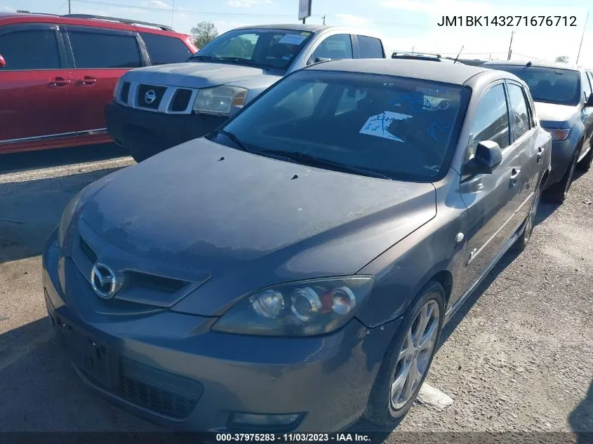 2007 Mazda Mazda3 S Sport VIN: JM1BK143271676712 Lot: 37182572