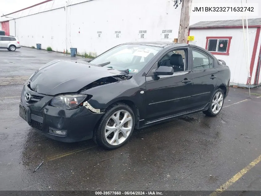 JM1BK323271632742 2007 Mazda Mazda3 S Grand Touring