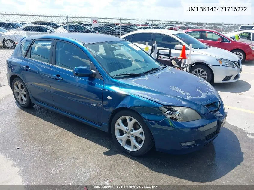 JM1BK143471716272 2007 Mazda Mazda3 S Sport