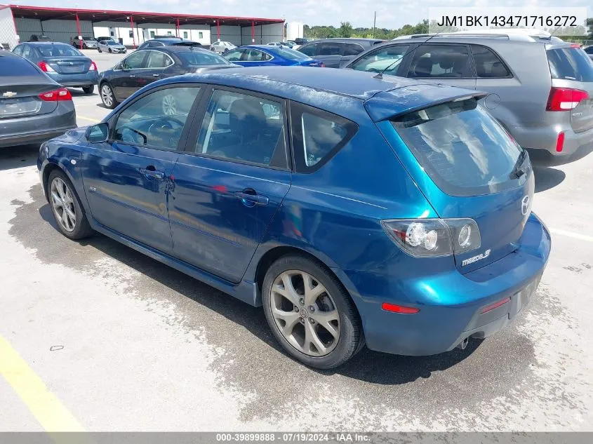 JM1BK143471716272 2007 Mazda Mazda3 S Sport