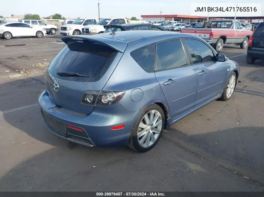 2007 Mazda Mazdaspeed3 Sport VIN: JM1BK34L471765516 Lot: 39979457