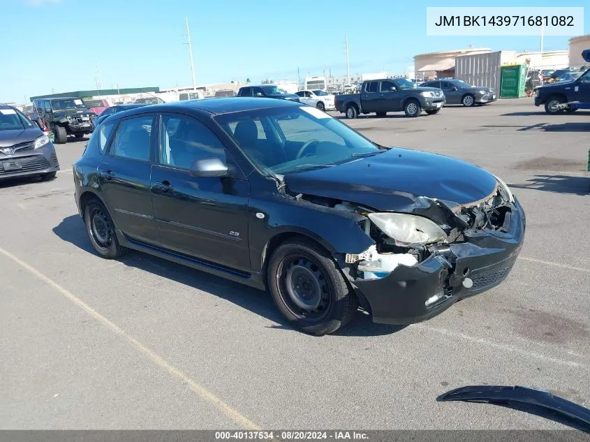 2007 Mazda Mazda3 S Sport VIN: JM1BK143971681082 Lot: 40137534