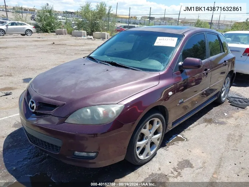 JM1BK143871632861 2007 Mazda Mazda3 S Sport