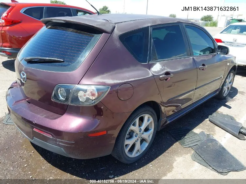 JM1BK143871632861 2007 Mazda Mazda3 S Sport