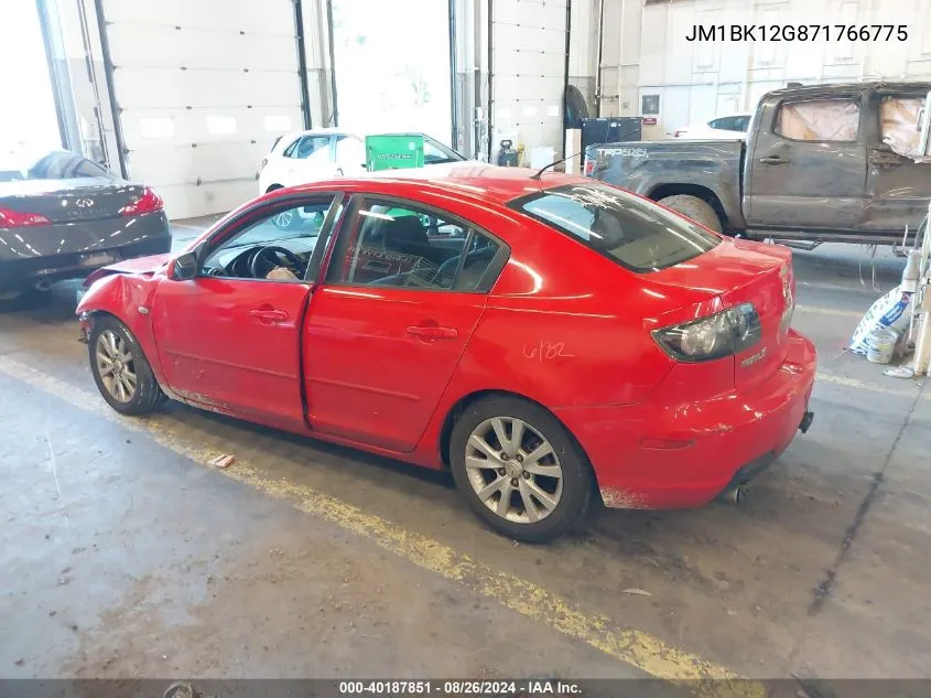 JM1BK12G871766775 2007 Mazda Mazda3 I