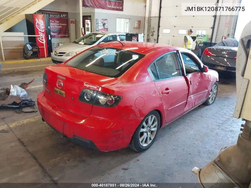 JM1BK12G871766775 2007 Mazda Mazda3 I