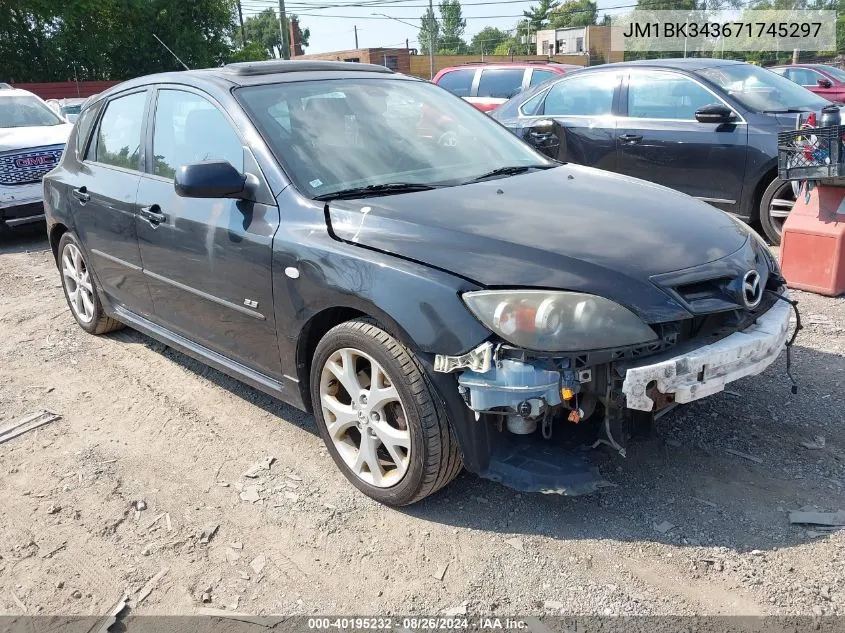 JM1BK343671745297 2007 Mazda Mazda3 S Grand Touring