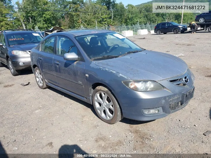 JM1BK324471681272 2007 Mazda Mazda3 S Touring