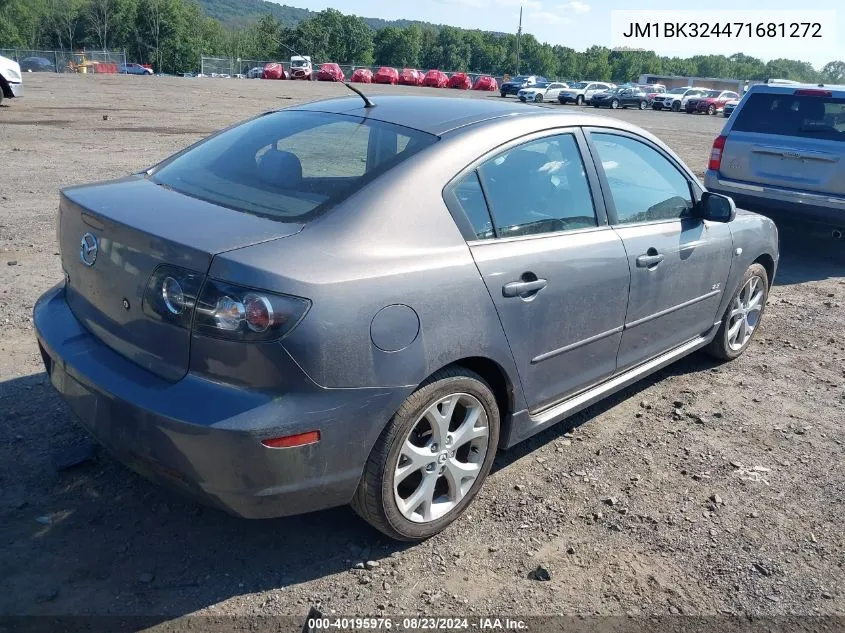 JM1BK324471681272 2007 Mazda Mazda3 S Touring