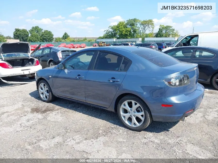 JM1BK323571698203 2007 Mazda Mazda3 S Grand Touring