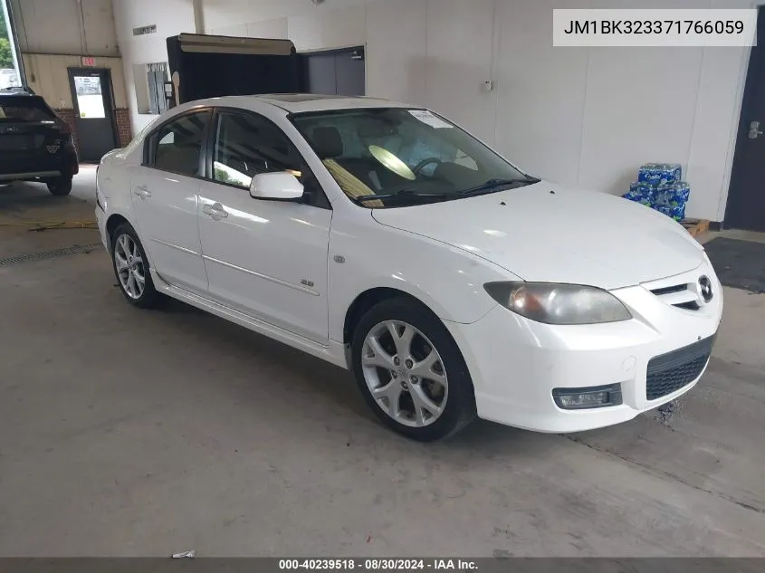 JM1BK323371766059 2007 Mazda Mazda3 S Grand Touring