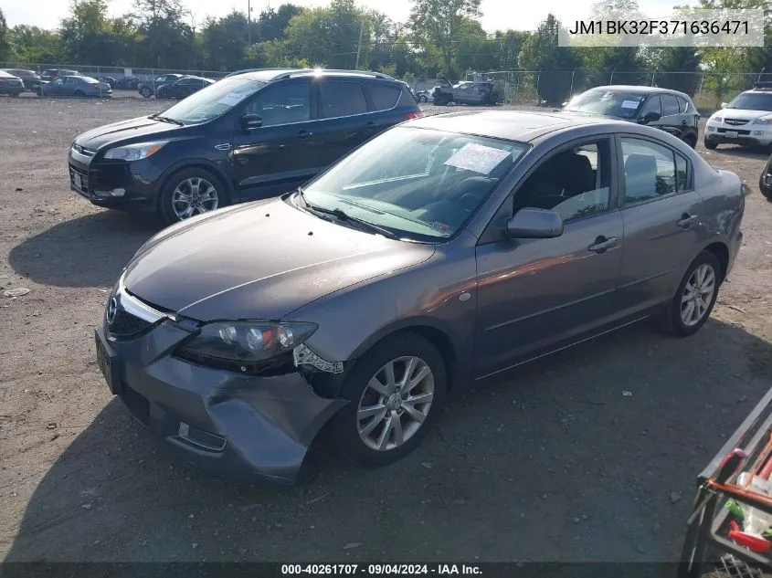 JM1BK32F371636471 2007 Mazda Mazda3 I