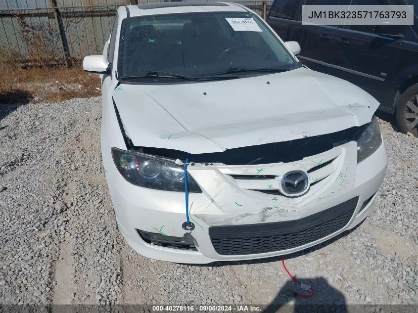 JM1BK323571763793 2007 Mazda Mazda3 S Grand Touring