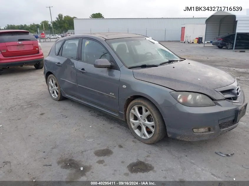 JM1BK343271716539 2007 Mazda Mazda3 S Touring