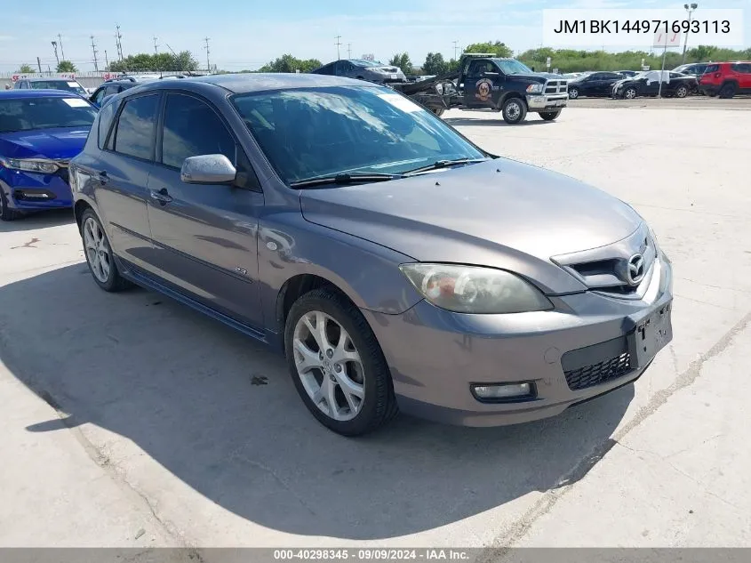 JM1BK144971693113 2007 Mazda Mazda3 S Sport