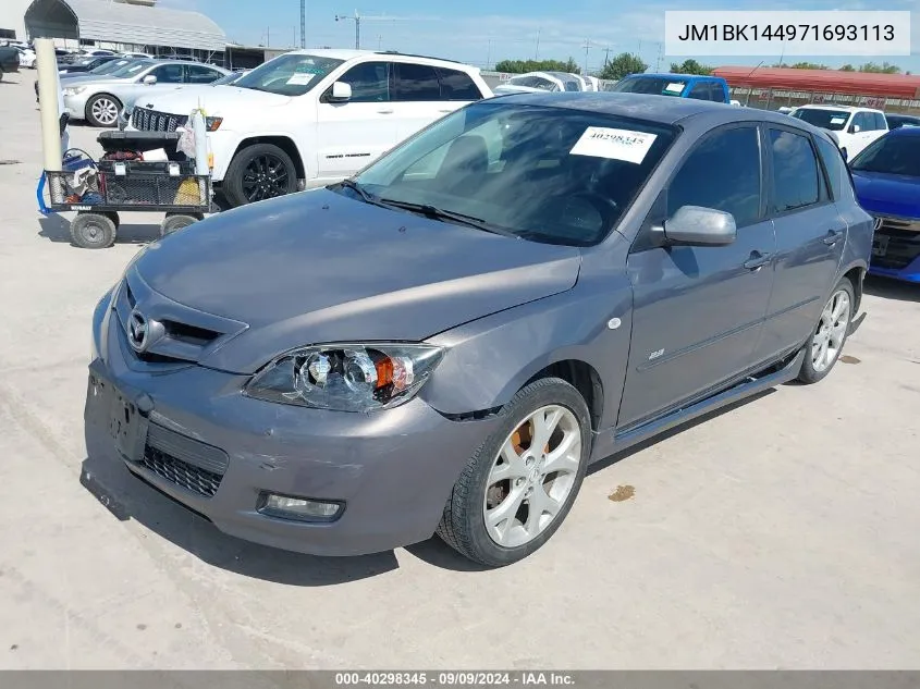 2007 Mazda Mazda3 S Sport VIN: JM1BK144971693113 Lot: 40298345