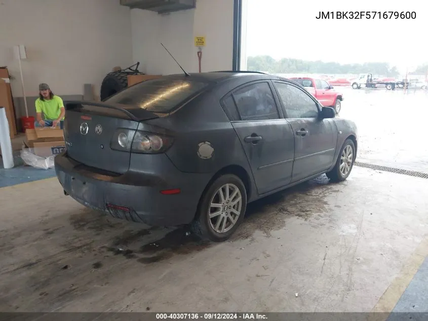 JM1BK32F571679600 2007 Mazda Mazda3 I