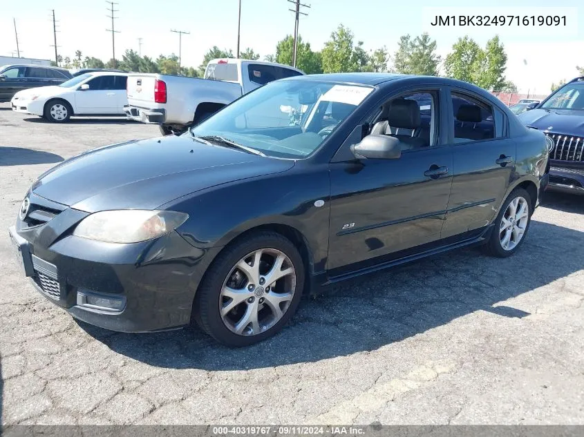 2007 Mazda Mazda3 VIN: JM1BK324971619091 Lot: 40319767